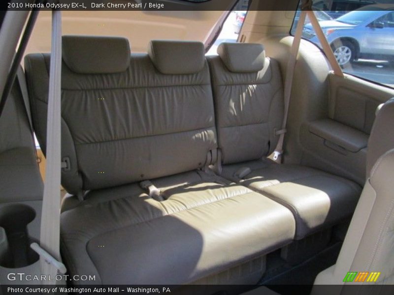 Dark Cherry Pearl / Beige 2010 Honda Odyssey EX-L