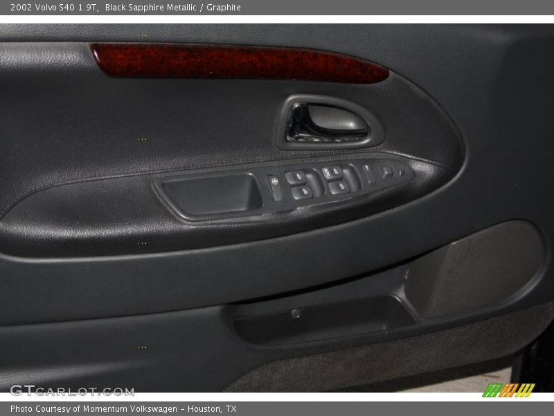 Black Sapphire Metallic / Graphite 2002 Volvo S40 1.9T