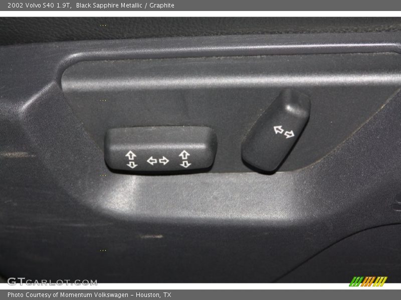 Black Sapphire Metallic / Graphite 2002 Volvo S40 1.9T