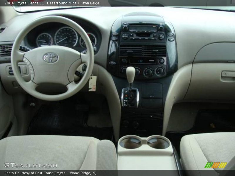 Desert Sand Mica / Fawn Beige 2004 Toyota Sienna LE