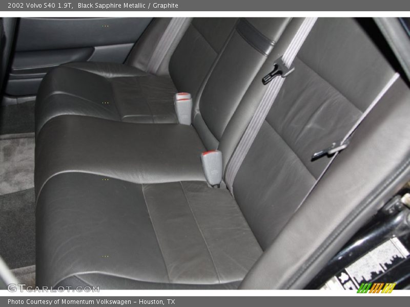 Black Sapphire Metallic / Graphite 2002 Volvo S40 1.9T