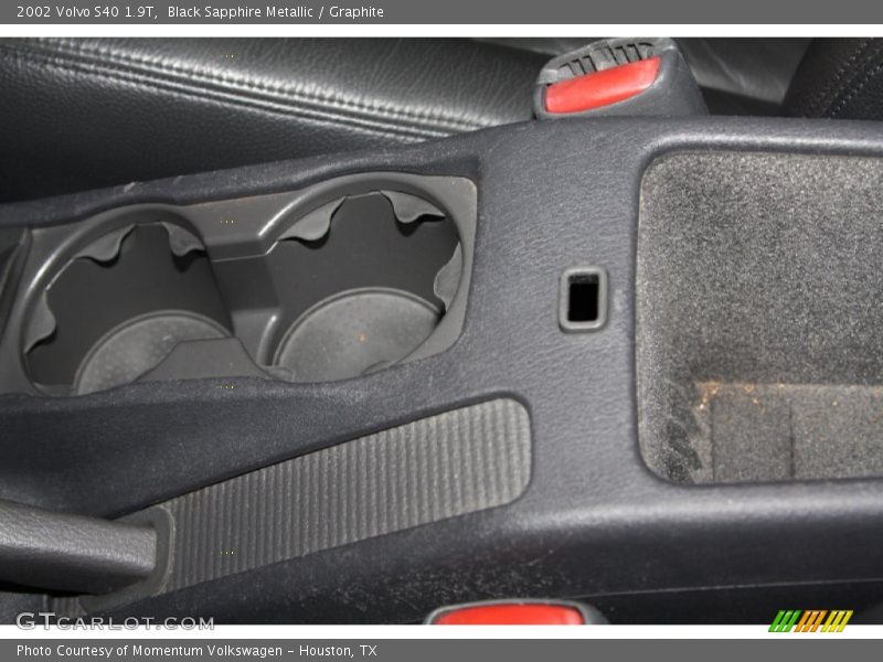 Black Sapphire Metallic / Graphite 2002 Volvo S40 1.9T