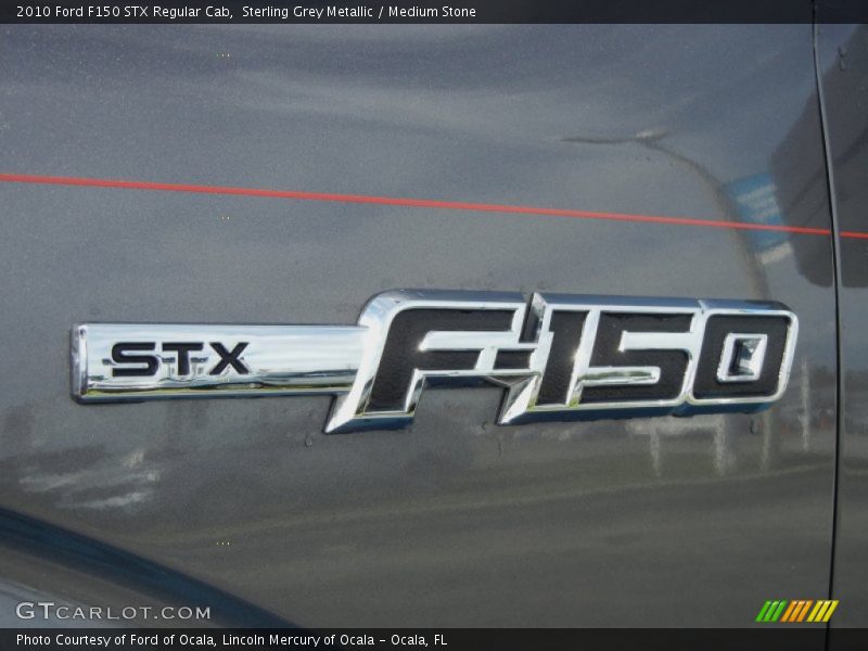 Sterling Grey Metallic / Medium Stone 2010 Ford F150 STX Regular Cab