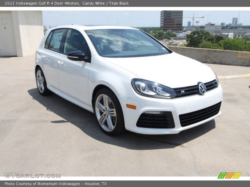 Front 3/4 View of 2013 Golf R 4 Door 4Motion