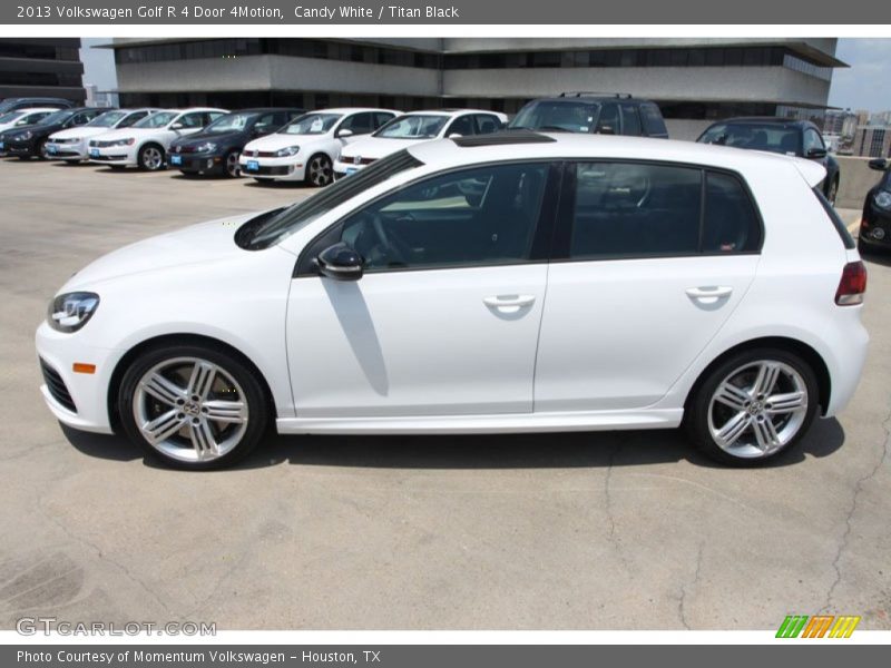 Candy White / Titan Black 2013 Volkswagen Golf R 4 Door 4Motion