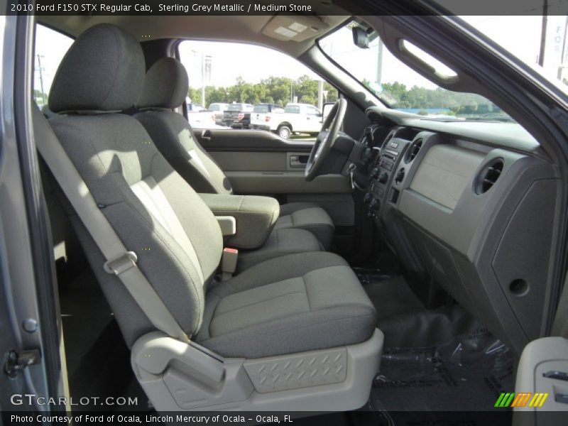 Sterling Grey Metallic / Medium Stone 2010 Ford F150 STX Regular Cab