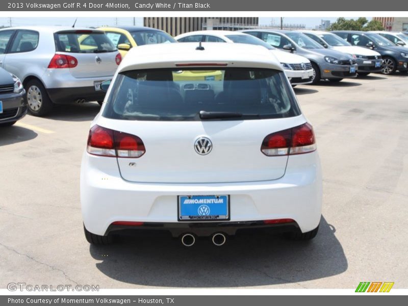 Candy White / Titan Black 2013 Volkswagen Golf R 4 Door 4Motion