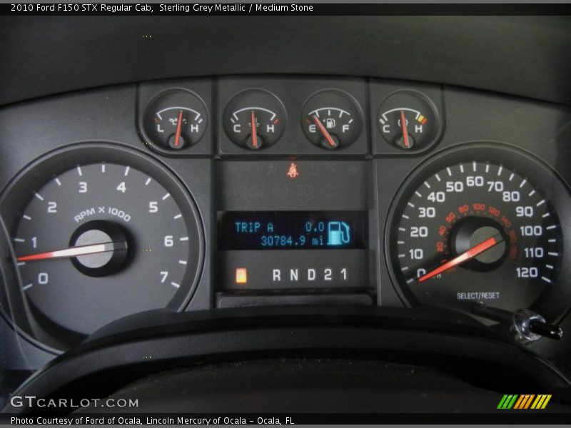 Sterling Grey Metallic / Medium Stone 2010 Ford F150 STX Regular Cab