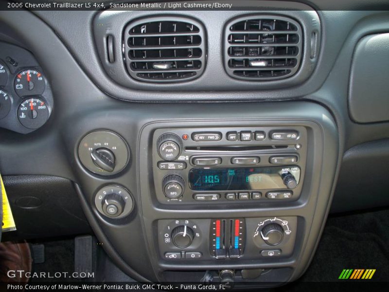 Sandstone Metallic / Light Cashmere/Ebony 2006 Chevrolet TrailBlazer LS 4x4