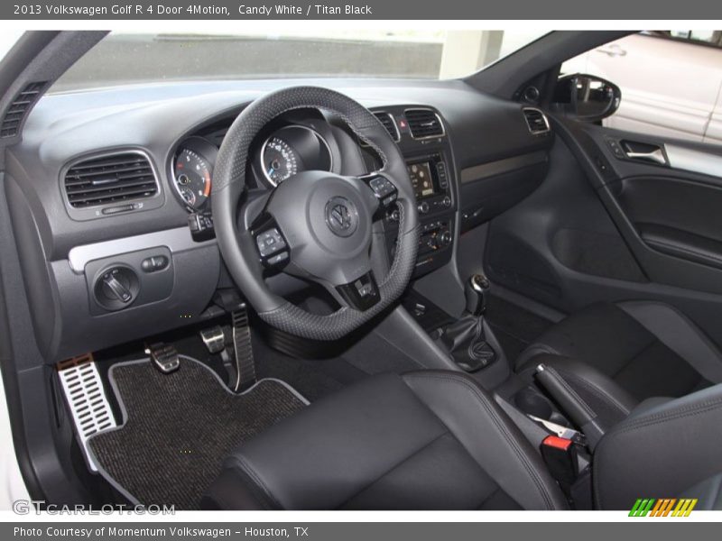  2013 Golf R 4 Door 4Motion Titan Black Interior