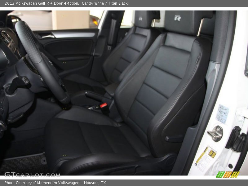 Front Seat of 2013 Golf R 4 Door 4Motion