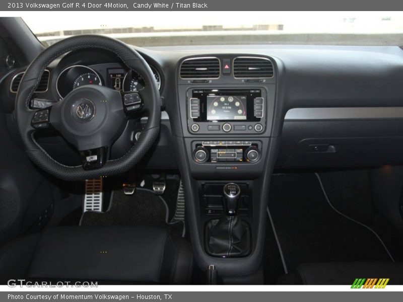 Candy White / Titan Black 2013 Volkswagen Golf R 4 Door 4Motion