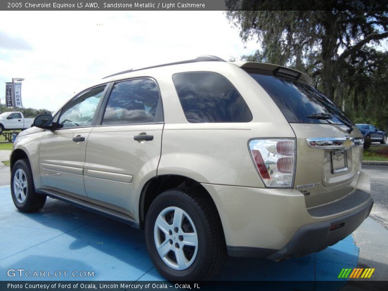 Sandstone Metallic / Light Cashmere 2005 Chevrolet Equinox LS AWD