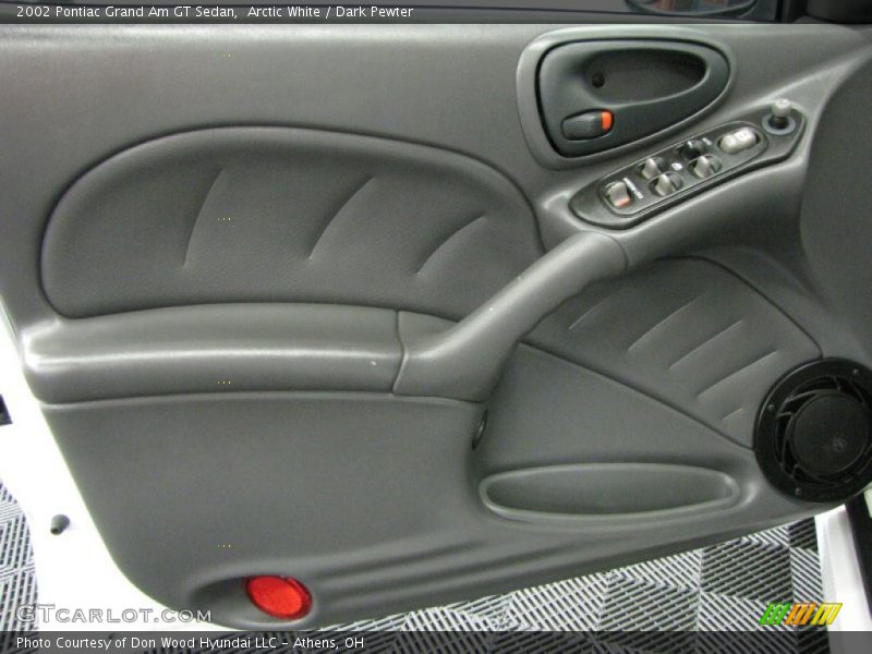 Arctic White / Dark Pewter 2002 Pontiac Grand Am GT Sedan