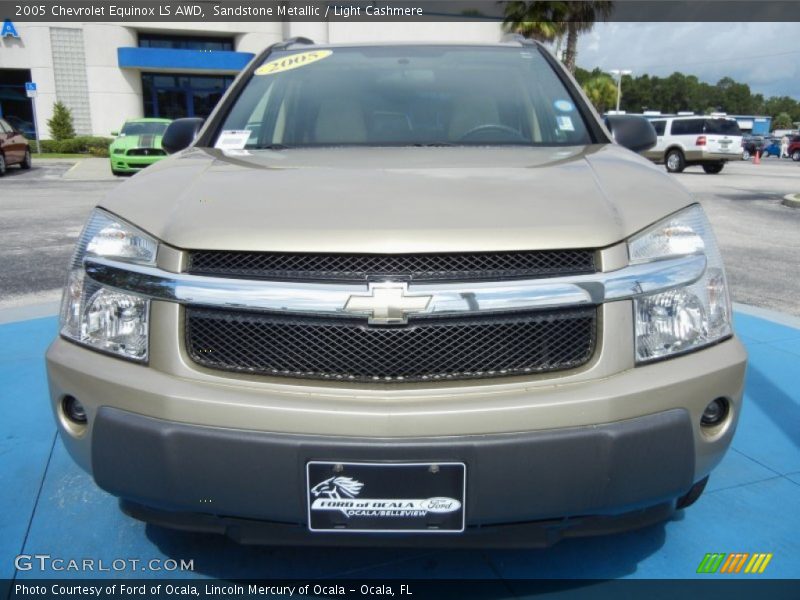Sandstone Metallic / Light Cashmere 2005 Chevrolet Equinox LS AWD