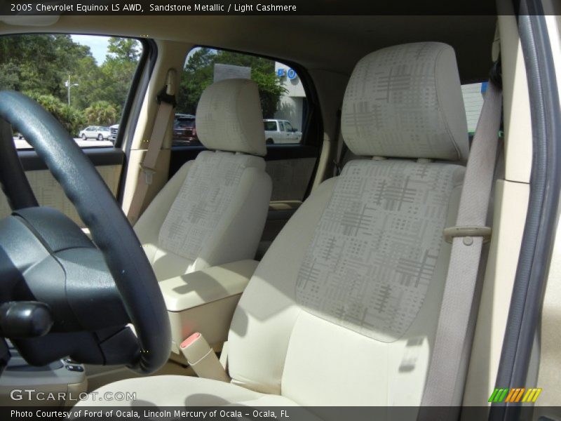 Sandstone Metallic / Light Cashmere 2005 Chevrolet Equinox LS AWD