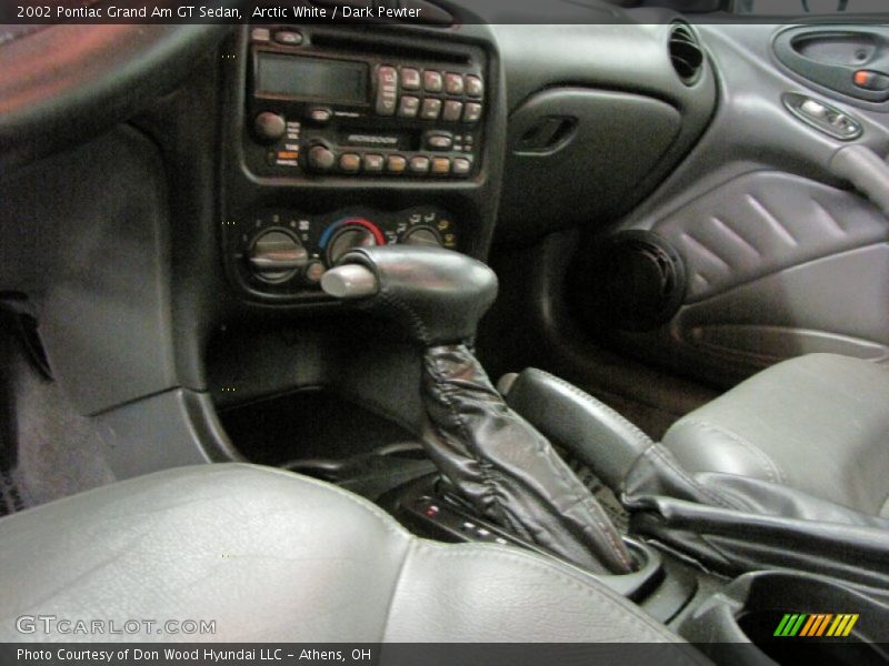 Arctic White / Dark Pewter 2002 Pontiac Grand Am GT Sedan
