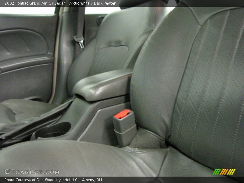Arctic White / Dark Pewter 2002 Pontiac Grand Am GT Sedan
