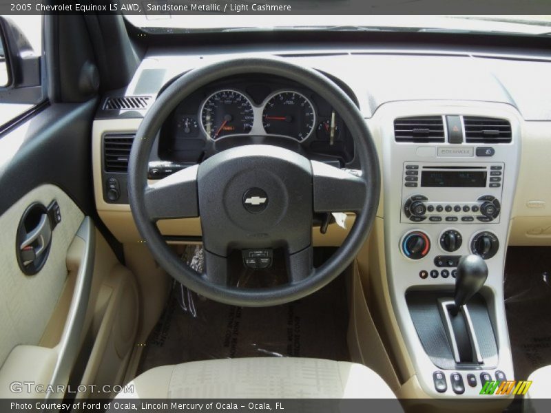 Sandstone Metallic / Light Cashmere 2005 Chevrolet Equinox LS AWD