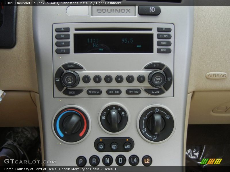 Sandstone Metallic / Light Cashmere 2005 Chevrolet Equinox LS AWD