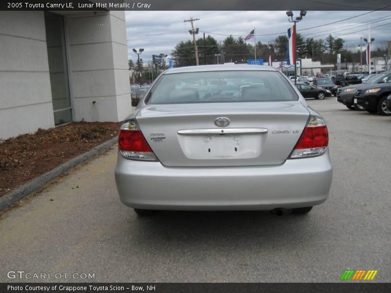 Lunar Mist Metallic / Gray 2005 Toyota Camry LE