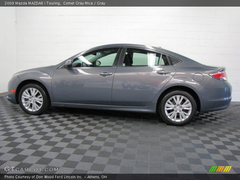 Comet Gray Mica / Gray 2009 Mazda MAZDA6 i Touring