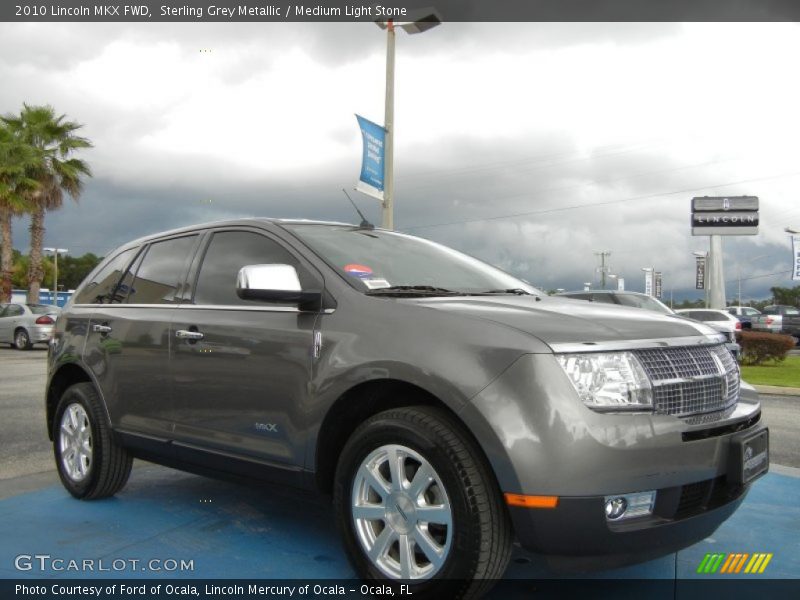 Sterling Grey Metallic / Medium Light Stone 2010 Lincoln MKX FWD