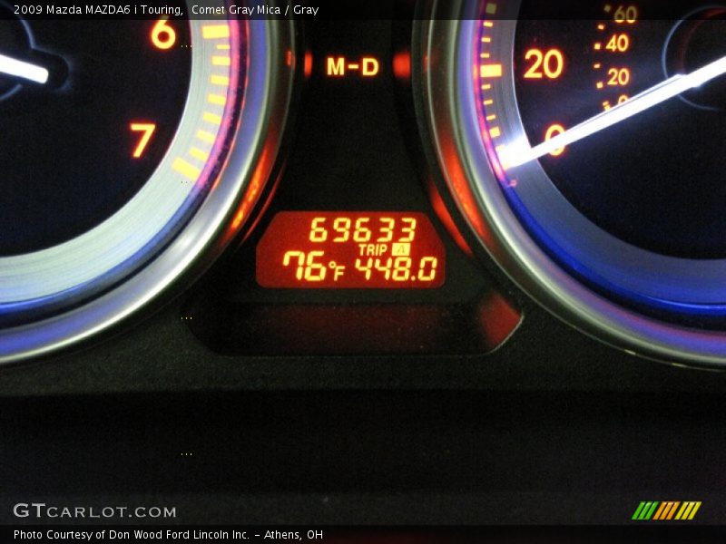 Comet Gray Mica / Gray 2009 Mazda MAZDA6 i Touring