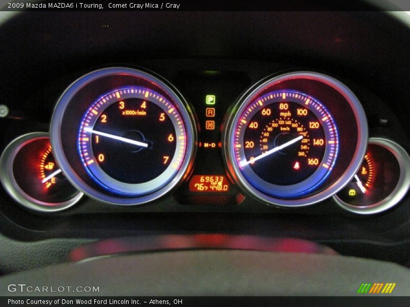 Comet Gray Mica / Gray 2009 Mazda MAZDA6 i Touring