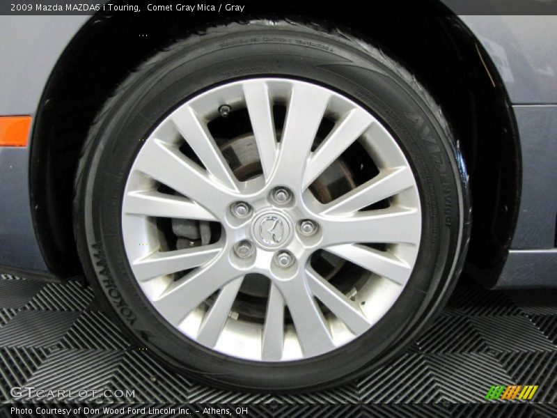 Comet Gray Mica / Gray 2009 Mazda MAZDA6 i Touring