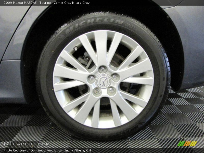 Comet Gray Mica / Gray 2009 Mazda MAZDA6 i Touring