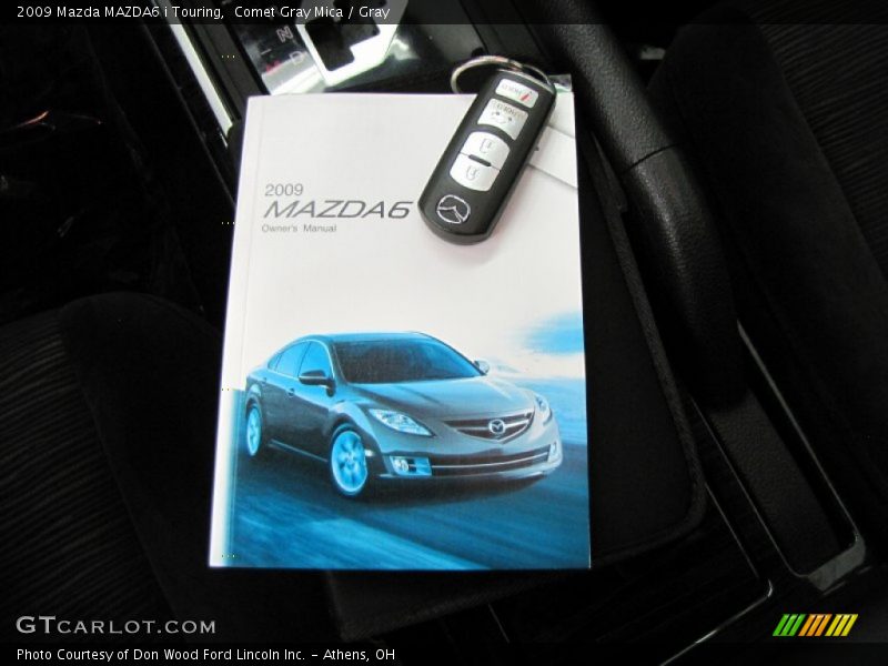 Comet Gray Mica / Gray 2009 Mazda MAZDA6 i Touring