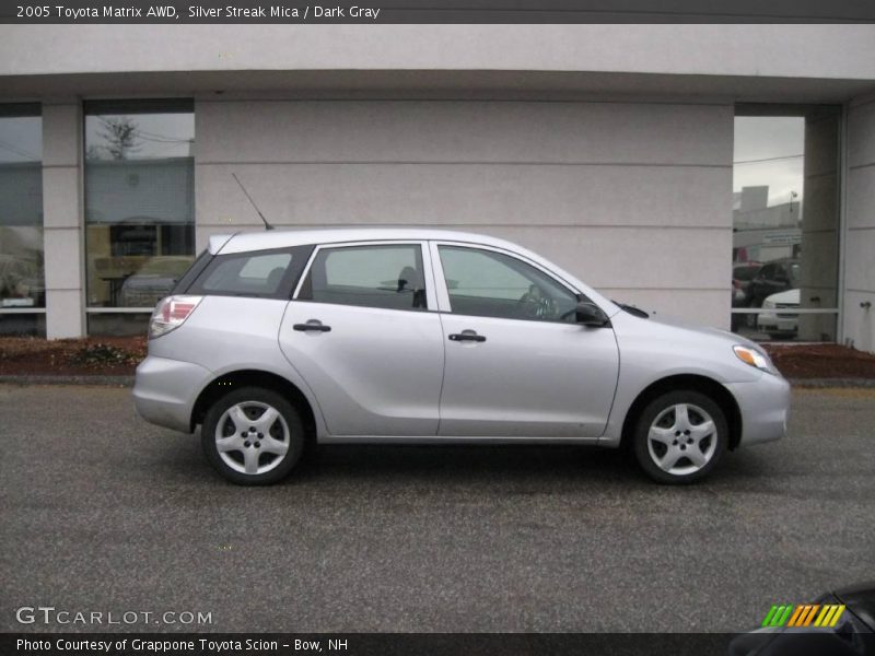 Silver Streak Mica / Dark Gray 2005 Toyota Matrix AWD