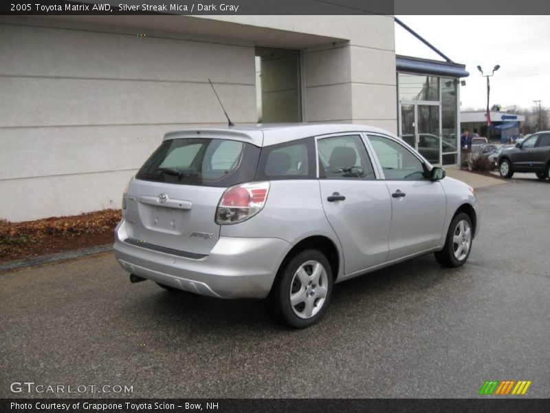 Silver Streak Mica / Dark Gray 2005 Toyota Matrix AWD