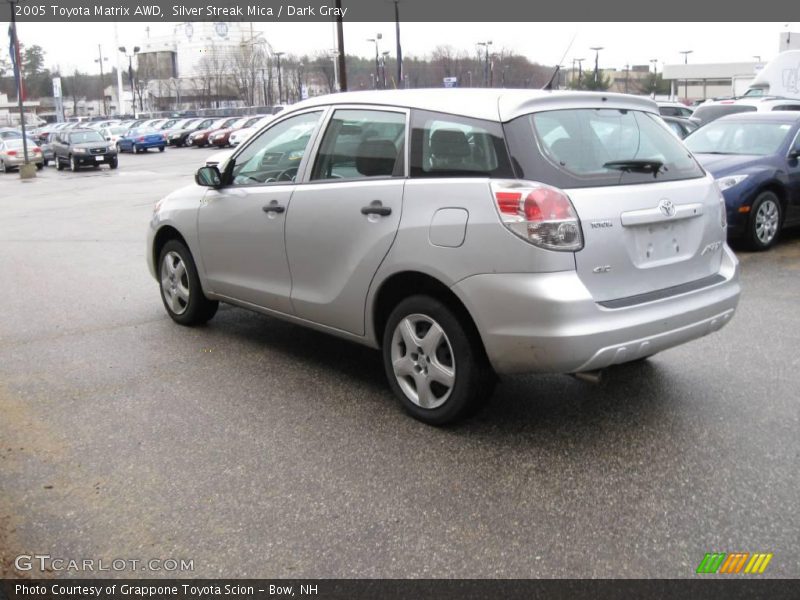 Silver Streak Mica / Dark Gray 2005 Toyota Matrix AWD