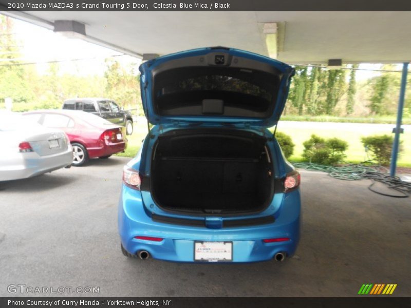 Celestial Blue Mica / Black 2010 Mazda MAZDA3 s Grand Touring 5 Door