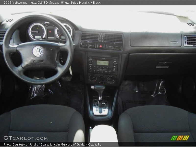 Wheat Beige Metallic / Black 2005 Volkswagen Jetta GLS TDI Sedan