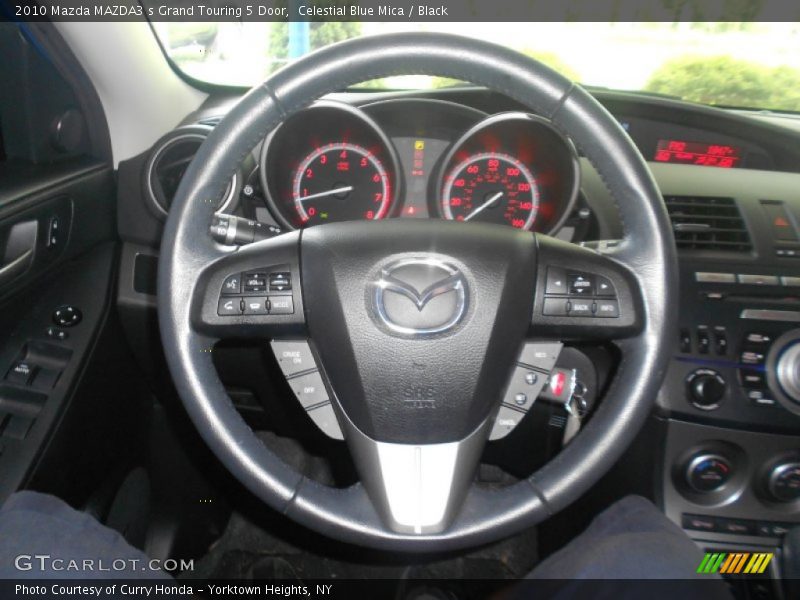  2010 MAZDA3 s Grand Touring 5 Door Steering Wheel