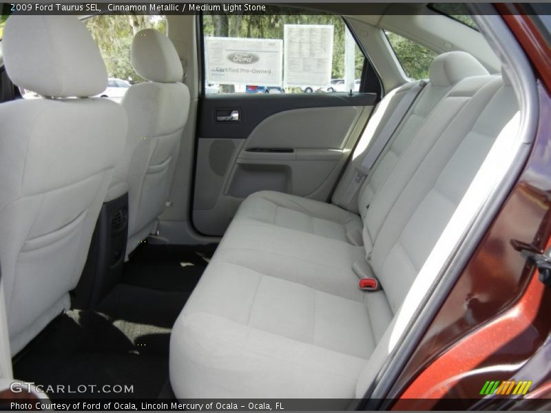 Rear Seat of 2009 Taurus SEL
