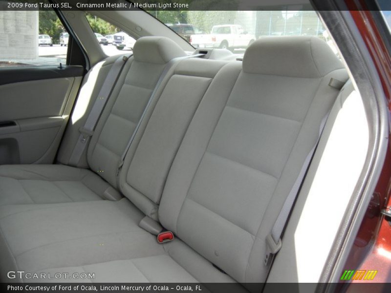 Rear Seat of 2009 Taurus SEL