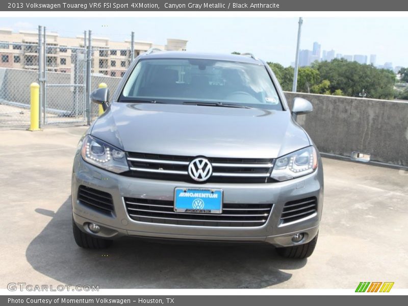Canyon Gray Metallic / Black Anthracite 2013 Volkswagen Touareg VR6 FSI Sport 4XMotion