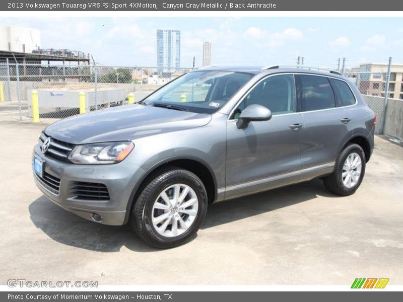 Canyon Gray Metallic / Black Anthracite 2013 Volkswagen Touareg VR6 FSI Sport 4XMotion