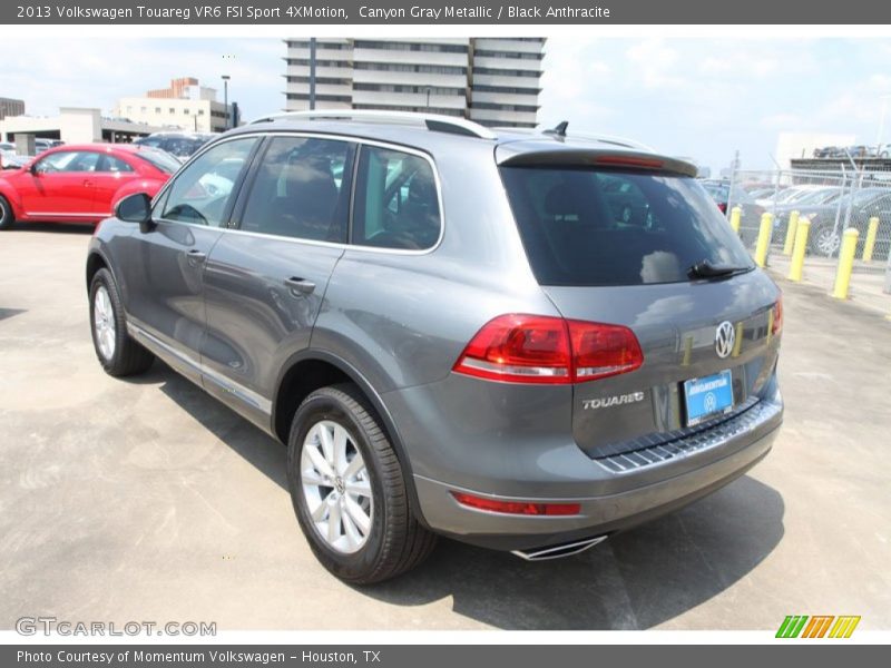 Canyon Gray Metallic / Black Anthracite 2013 Volkswagen Touareg VR6 FSI Sport 4XMotion