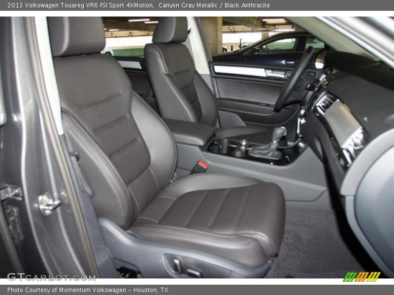 Canyon Gray Metallic / Black Anthracite 2013 Volkswagen Touareg VR6 FSI Sport 4XMotion