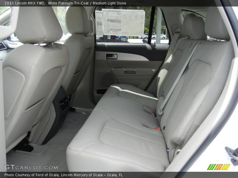 White Platinum Tri-Coat / Medium Light Stone 2013 Lincoln MKX FWD