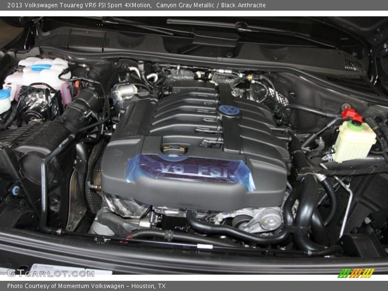 Canyon Gray Metallic / Black Anthracite 2013 Volkswagen Touareg VR6 FSI Sport 4XMotion