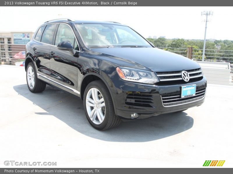 Black / Cornsilk Beige 2013 Volkswagen Touareg VR6 FSI Executive 4XMotion