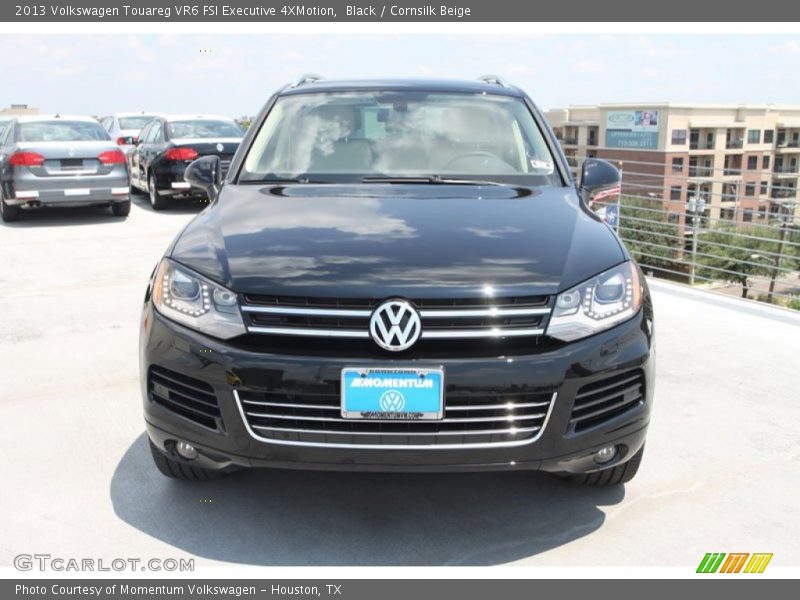 Black / Cornsilk Beige 2013 Volkswagen Touareg VR6 FSI Executive 4XMotion