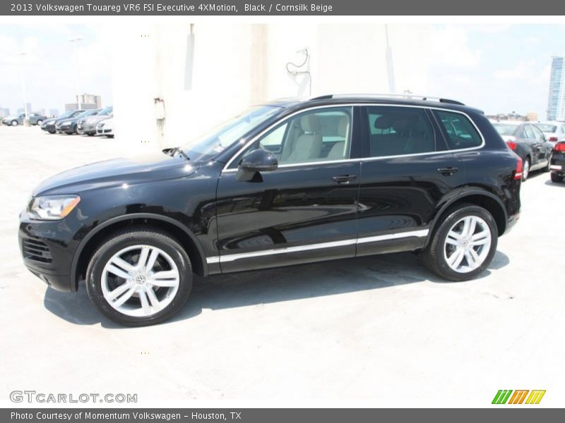 Black / Cornsilk Beige 2013 Volkswagen Touareg VR6 FSI Executive 4XMotion