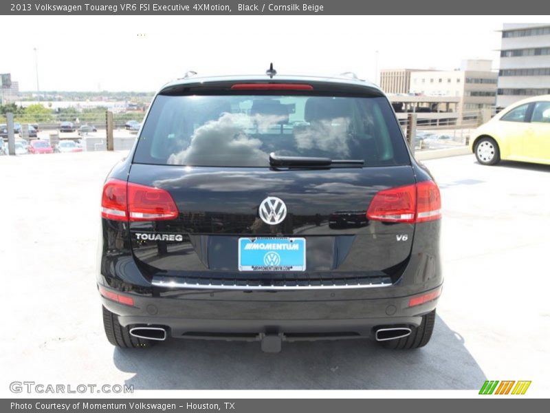 Black / Cornsilk Beige 2013 Volkswagen Touareg VR6 FSI Executive 4XMotion